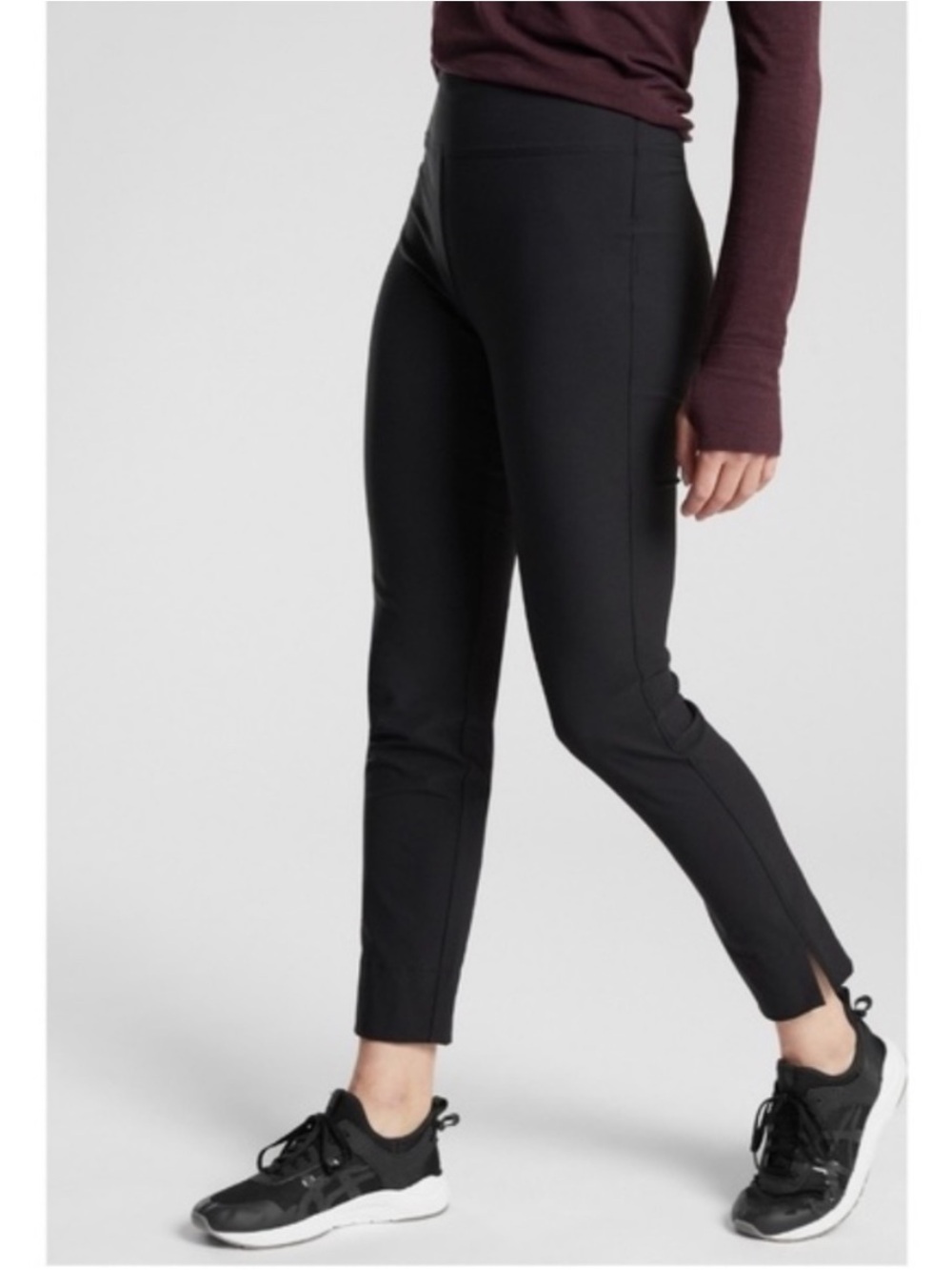 Athleta Wander Slim Ankle Pant - Black